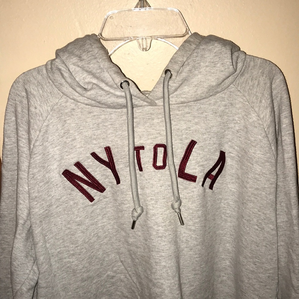 NY to LA Cropped Hoodie